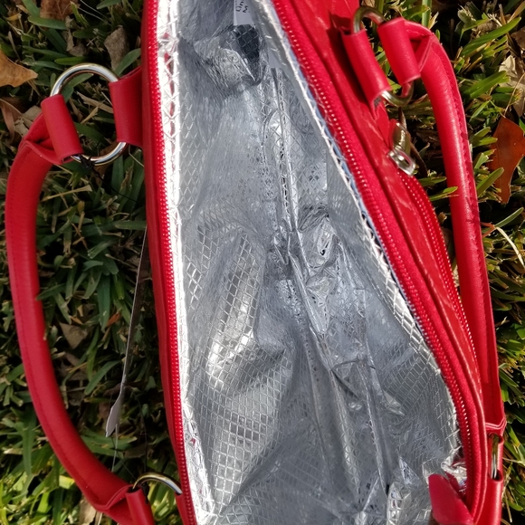 NWOT Insulated Wine Clutch/Bag - Picture 2 of 6